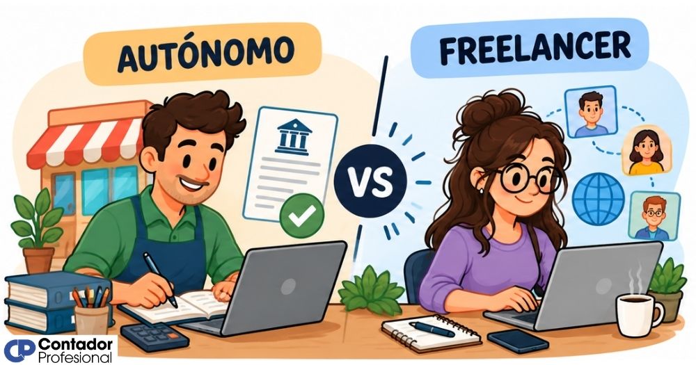 diferencia entre autónomo y freelancer