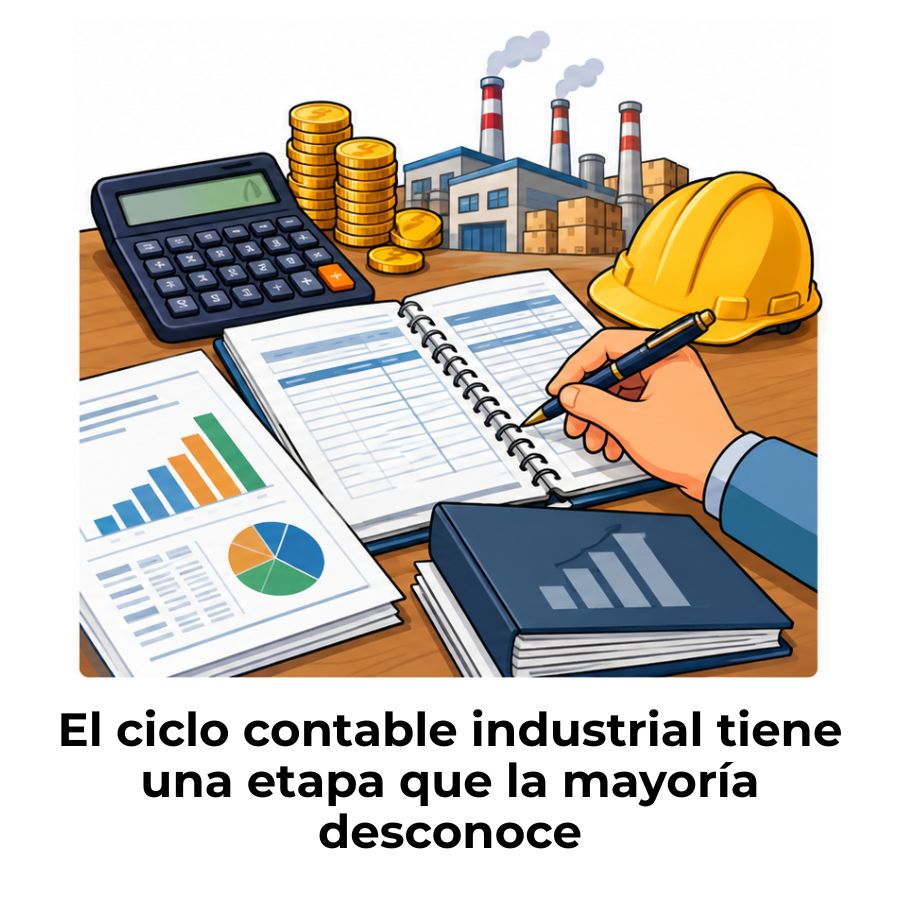 ciclo contable de una empresa industrial