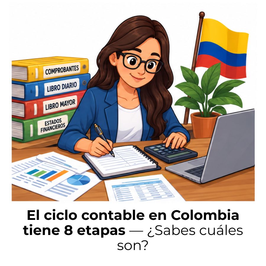 ciclo contable en Colombia