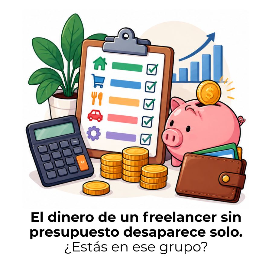 presupuesto mensual para un freelancer