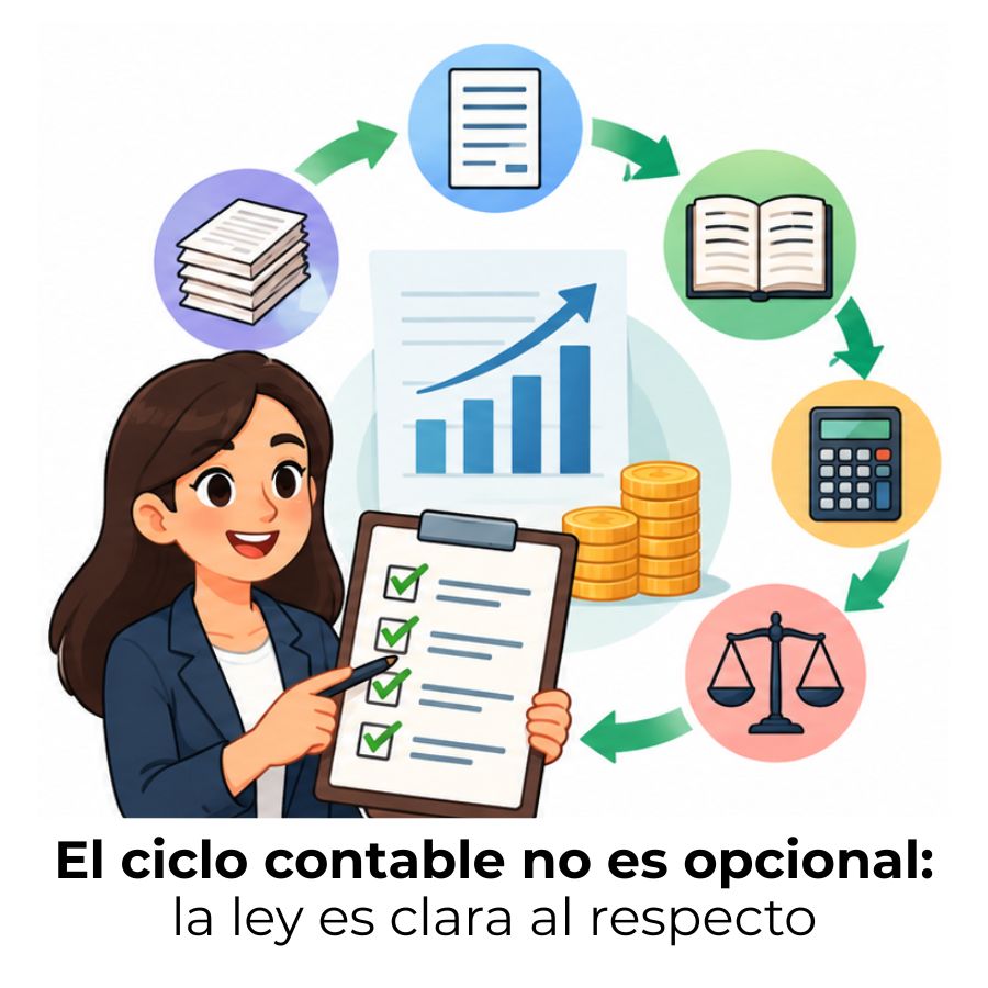 es obligatorio el ciclo contable en una empresa