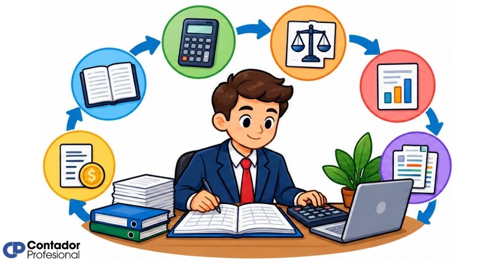 etapas del ciclo contable