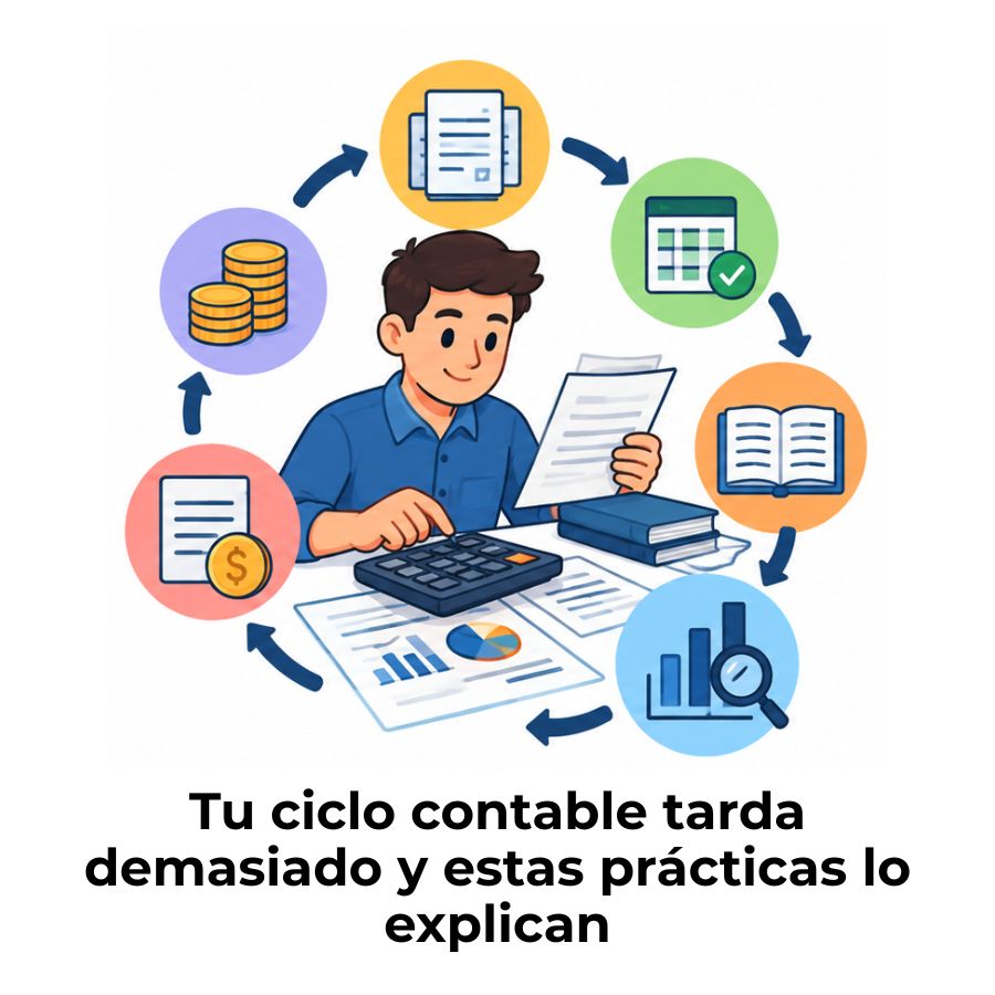 buenas prácticas para agilizar el ciclo contable