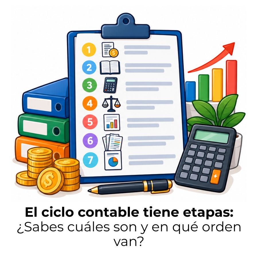 etapas del ciclo contable