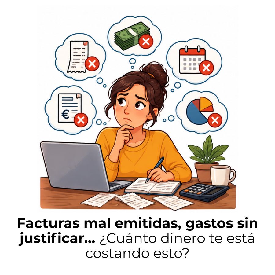 los errores contables siendo un autónomo
