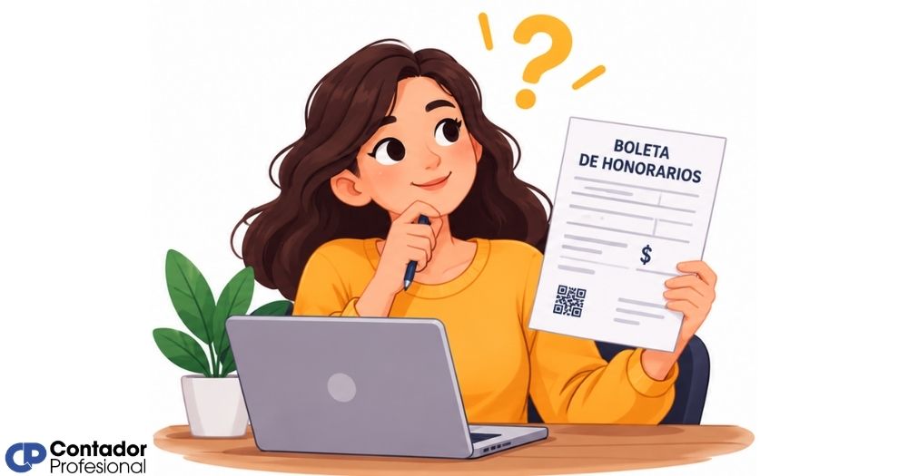 qué debo hacer si me pagan con boleta de honorarios