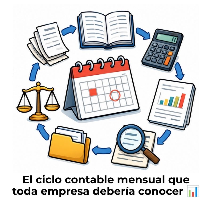 ciclo contable mensual