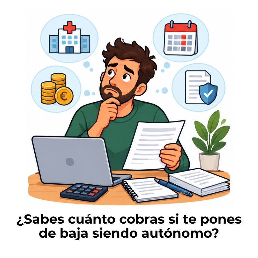 qué es la baja médica siendo autónomo