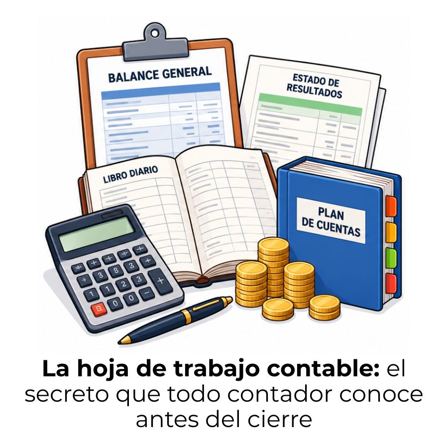 qué es la hoja de trabajo contable
