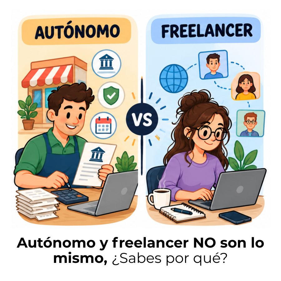 qué es un autónomo y qué es un freelancer