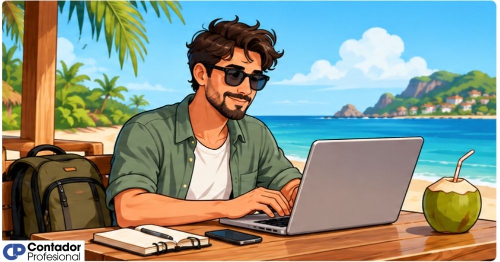qué impuestos paga un nómada digital